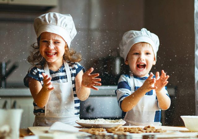 Recetas divertidas para los niños en la cuarentena