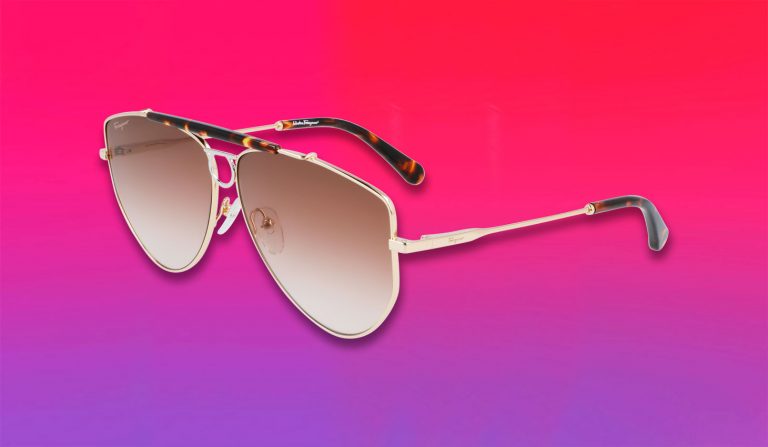 Salvatore Ferragamo presenta el nuevo modelo de gafas de sol con el icónico símbolo Gancini