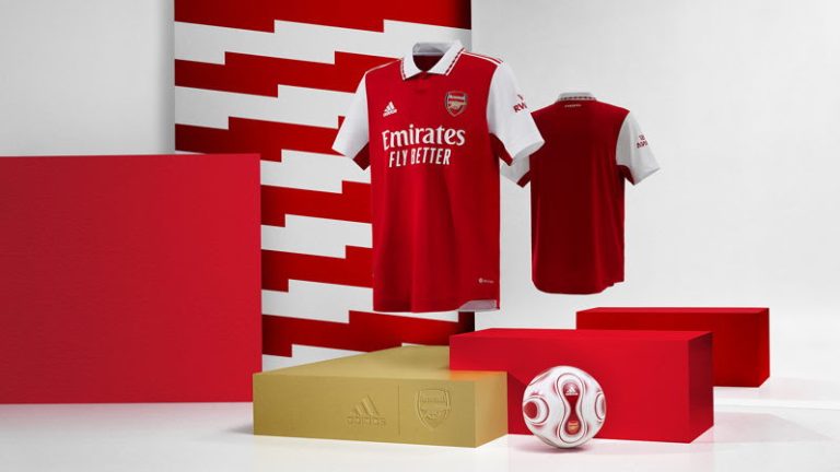 adidas y Arsenal lanzan el nuevo kit local de la temporada 22/23