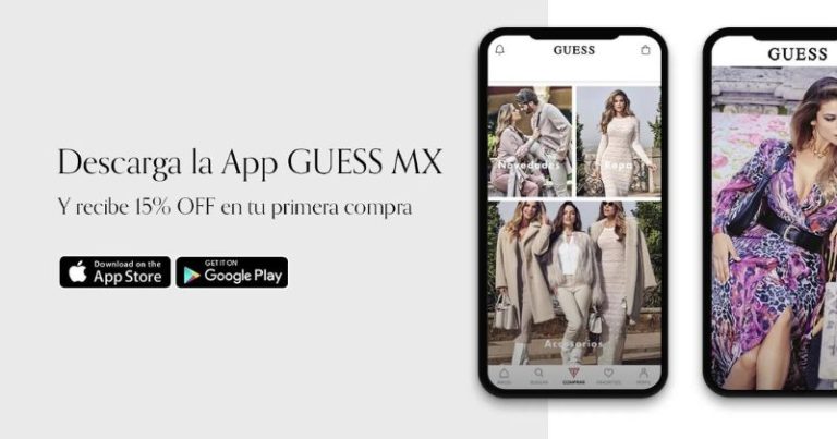 GUESS México lanza aplicación móvil de compras