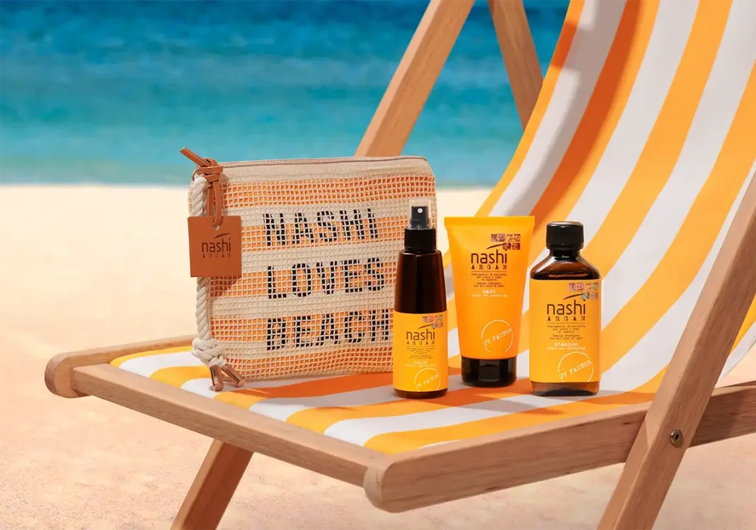 Productos Nashi Argan para proteger el cabello del sol