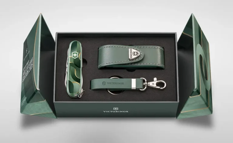 Set exclusivo Super Tinker Jade 2025 con navaja, estuche y llavero Victorinox